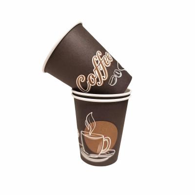 12盎司环保可生物降解纸质咖啡杯