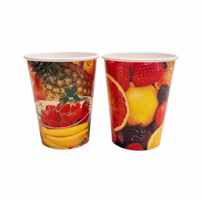 12盎司/16盎司一次性冷饮纸杯